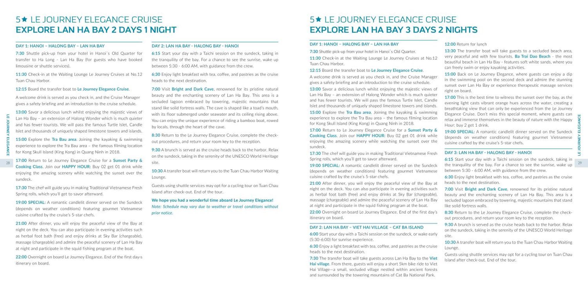 Le Journey Elegance Cruise 호텔 하롱 외부 사진